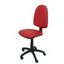 PIQUERAS Y CRESPO Chaise de bureau Aýna rouge en simili cuir