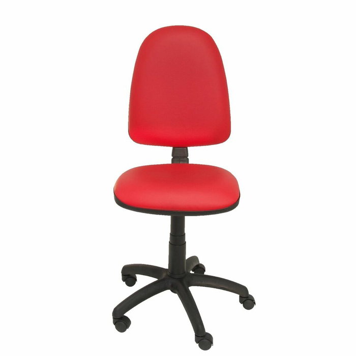 PIQUERAS Y CRESPO Chaise de bureau Aýna rouge en simili cuir
