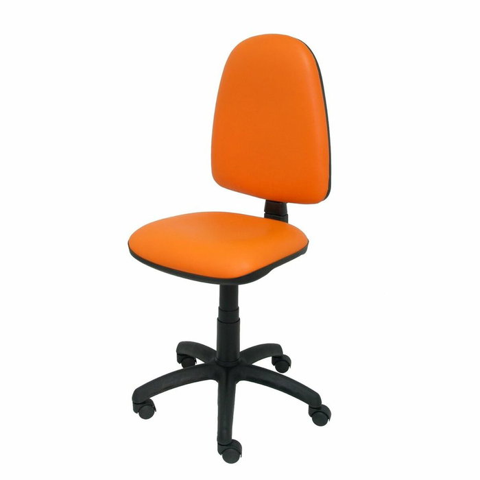 PIQUERAS Y CRESPO Chaise de bureau Aýna orange en simili cuir PIQUERAS Y CRESPO Chaise de bureau Aýna orange en simili cuir