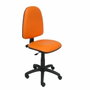 PIQUERAS Y CRESPO Chaise de bureau Aýna orange en simili cuir