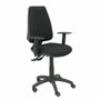 PIQUERAS Y CRESPO Chaise de Bureau Elche Asynchrone Tissu Noir