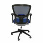 Piqueras y Crespo Chaise de Bureau Pozuelo Synchro Bleu