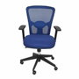 Piqueras y Crespo Chaise de Bureau Pozuelo Synchro Bleu