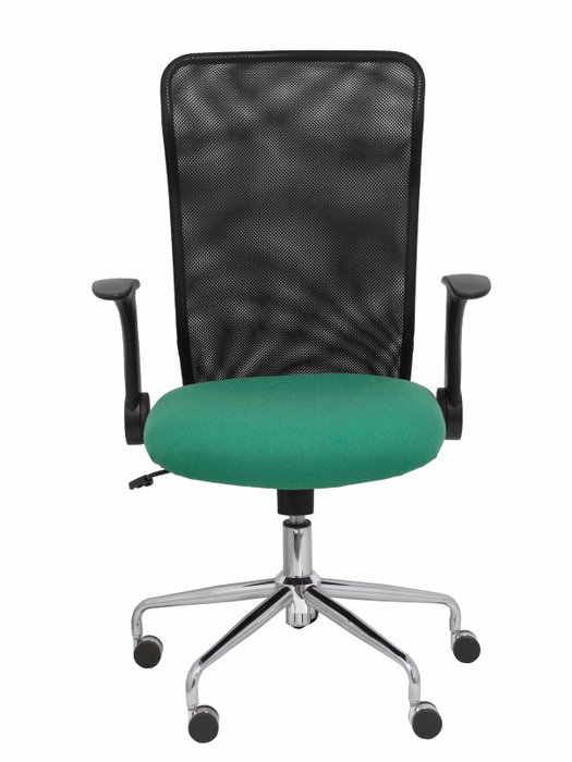 PIQUERAS Y CRESPO Chaise de Bureau Minaya Vert émeraude