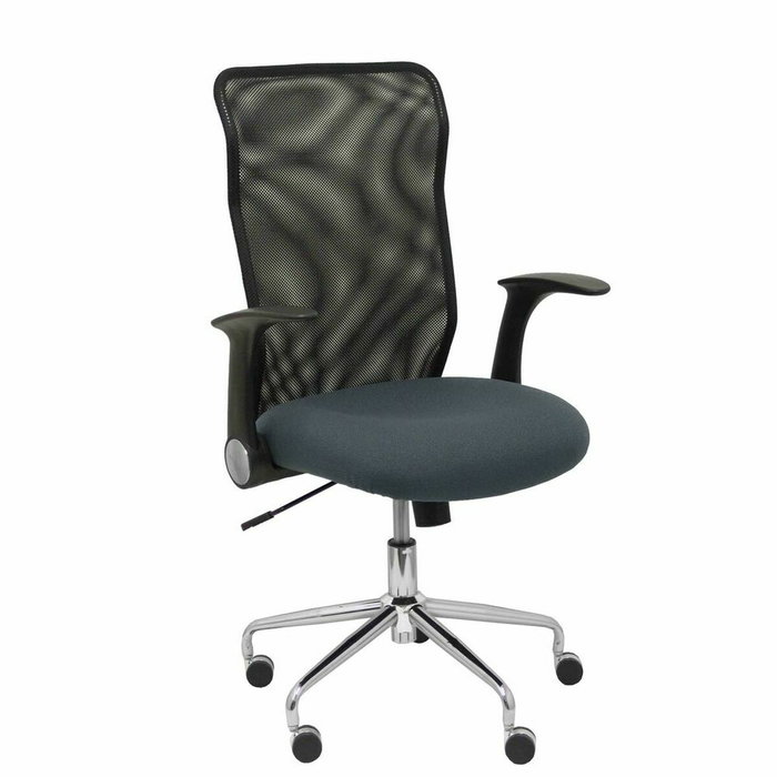 PIQUERAS Y CRESPO Chaise de bureau Minaya Gris foncé et Noir PIQUERAS Y CRESPO Chaise de bureau Minaya Gris foncé et Noir