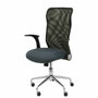 PIQUERAS Y CRESPO Chaise de bureau Minaya Gris foncé et Noir