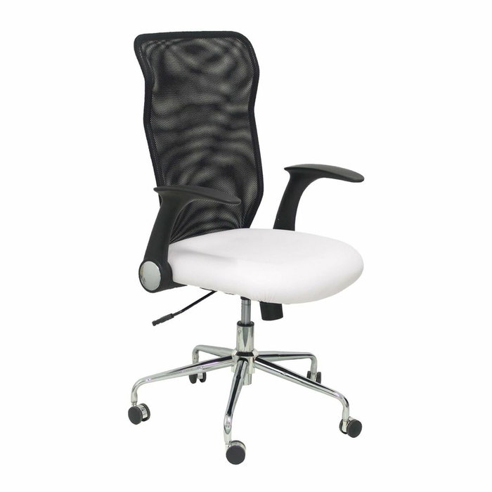 PIQUERAS Y CRESPO Chaise de Bureau Minaya Blanc et Noir