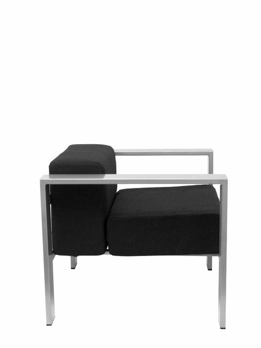 Piqueras y Crespo Chaise de Réception Lázaro Bali Noir