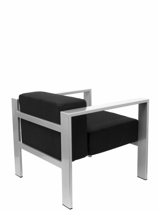 Piqueras y Crespo Chaise de Réception Lázaro Bali Noir