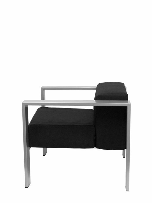 Piqueras y Crespo Chaise de Réception Lázaro Bali Noir