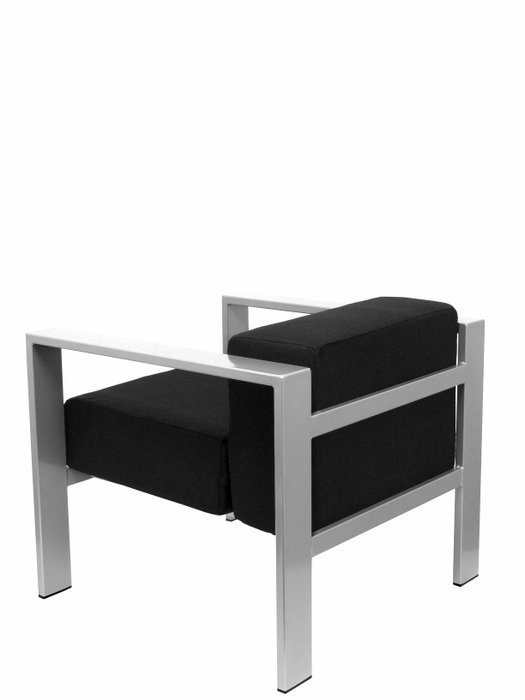 Piqueras y Crespo Chaise de Réception Lázaro Bali Noir