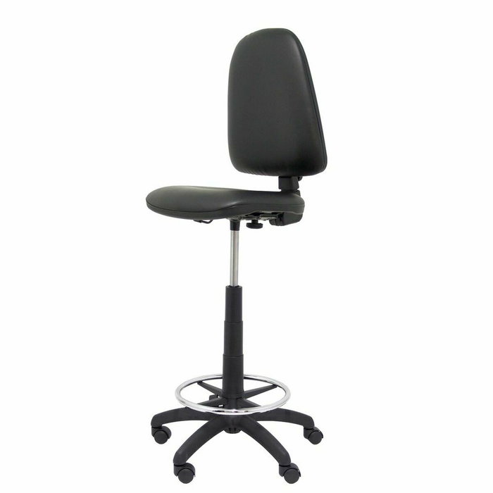 PIQUERAS Y CRESPO Tabouret Ayna Noir en Cuir Écologique PIQUERAS Y CRESPO Tabouret Ayna Noir en Cuir Écologique