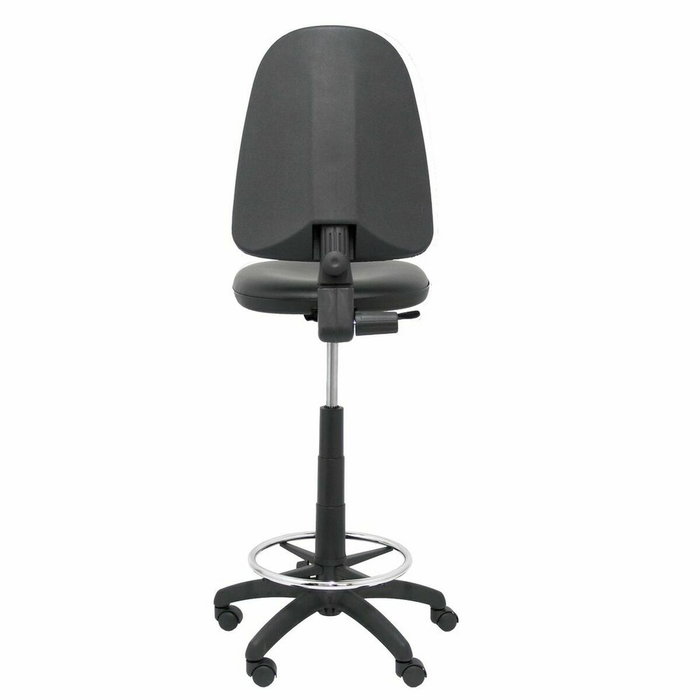 PIQUERAS Y CRESPO Tabouret Ayna Noir en Cuir Écologique PIQUERAS Y CRESPO Tabouret Ayna Noir en Cuir Écologique