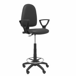 Tabouret Ayna Piqueras y Crespo NEBGOLF Noir PVC