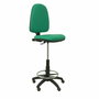Tabouret Aýna taburete Contact permament de base Tissu Vert émeraude Structure polyamide noire Sans accoudoirs Sans appui-tête Roulettes pour moquette