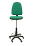 Tabouret Aýna taburete Contact permament de base Tissu Vert émeraude Structure polyamide noire Sans accoudoirs Sans appui-tête Roulettes pour moquette