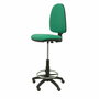 Tabouret Aýna taburete Contact permament de base Tissu Vert émeraude Structure polyamide noire Sans accoudoirs Sans appui-tête Roulettes pour moquette