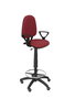 PIQUERAS Y CRESPO Tabouret Ayna Bali Bordeaux