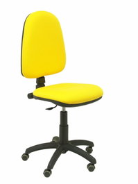 PIQUERAS Y CRESPO Chaise de bureau Aýna jaune avec mécanisme réglable