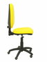 PIQUERAS Y CRESPO Chaise de bureau Aýna jaune avec mécanisme réglable