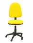 PIQUERAS Y CRESPO Chaise de bureau Aýna jaune avec mécanisme réglable