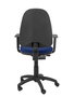 PIQUERAS Y CRESPO Chaise de bureau Aýna bleu marine avec accoudoirs 1D