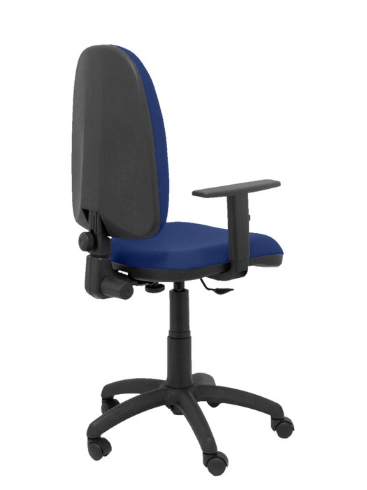 PIQUERAS Y CRESPO Chaise de bureau Aýna bleu marine avec accoudoirs 1D