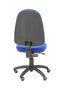 PIQUERAS Y CRESPO Chaise de bureau Aýna bleue avec mécanisme de contact permanent et base polyamide noir