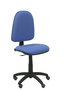 PIQUERAS Y CRESPO Chaise de bureau Aýna bleu clair avec mécanisme de contact permanent
