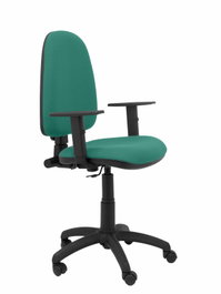 PIQUERAS Y CRESPO Chaise de bureau Aýna Vert émeraude