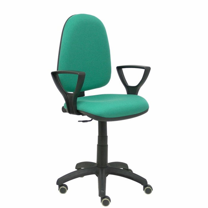 PIQUERAS Y CRESPO Chaise de bureau Aýna Vert émeraude avec mécanisme Contact permanent PIQUERAS Y CRESPO Chaise de bureau Aýna Vert émeraude avec mécanisme Contact permanent