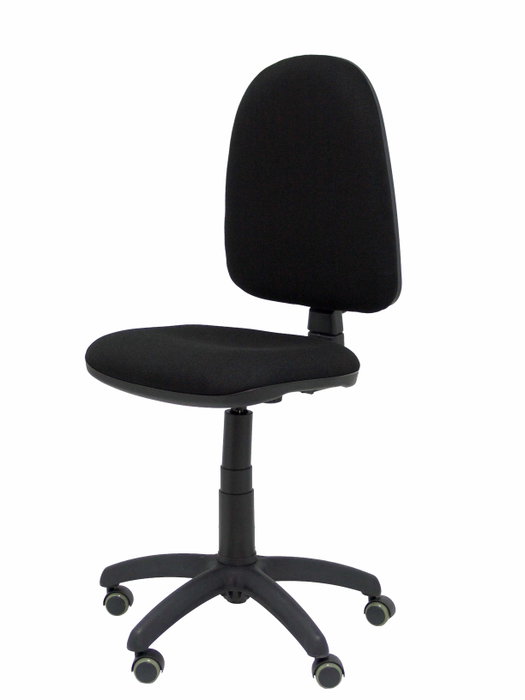 PIQUERAS Y CRESPO Chaise de bureau Aýna noire avec base en polyamide