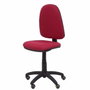PIQUERAS Y CRESPO Chaise de bureau Aýna, tissu grenat, sans accoudoirs
