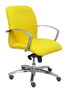 Chaise de Bureau Caudete confidente bali Piqueras y Crespo BALI100 Jaune