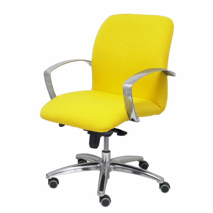 Chaise de Bureau Caudete confidente bali Piqueras y Crespo BALI100 Jaune