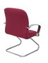 Chaise de Réception Caudete patín Piqueras y Crespo BALI933 Rouge Bordeaux