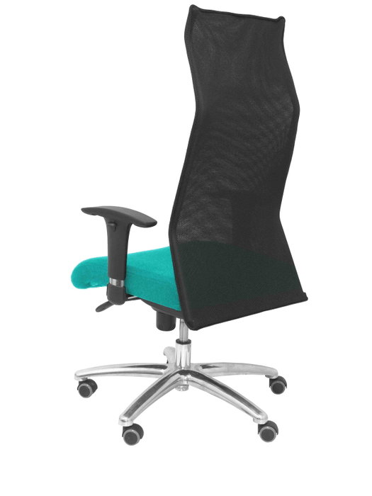 Piqueras y Crespo Chaise de Bureau Sahuco Bali Turquoise et Noir Piqueras y Crespo Chaise de Bureau Sahuco Bali Turquoise et Noir