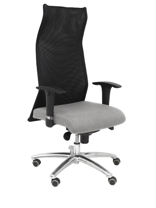 Piqueras y Crespo Chaise de Bureau Sahuco Bali Gris clair et Noir Piqueras y Crespo Chaise de Bureau Sahuco Bali Gris clair et Noir