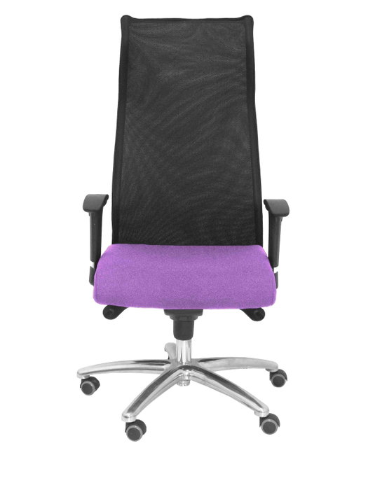 Piqueras y Crespo Chaise de Bureau Sahuco Bali Lila et Noir Piqueras y Crespo Chaise de Bureau Sahuco Bali Lila et Noir