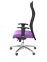 Piqueras y Crespo Chaise de Bureau Sahuco Bali Lila et Noir