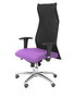 Piqueras y Crespo Chaise de Bureau Sahuco Bali Lila et Noir