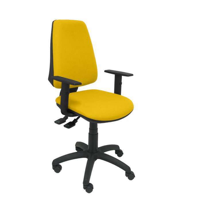 PIQUERAS Y CRESPO Chaise de Bureau Elche S Bali Jaune