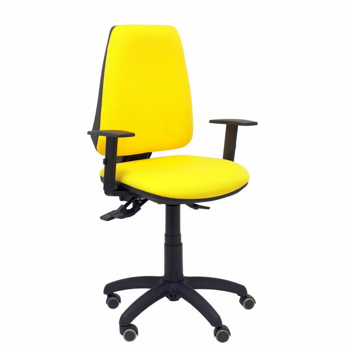 PIQUERAS Y CRESPO Chaise de Bureau Elche S Bali Jaune
