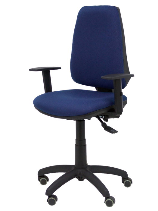 PIQUERAS Y CRESPO Chaise de bureau Elche S Bali, bleu marine, tissu