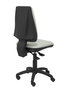 Chaise Elche Asynchrone Tissu Gris Structure polyamide noire Sans accoudoirs Sans appui-tête Roulettes en nylon 50 mm