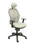 Piqueras y Crespo Chaise de Bureau Jorquera avec Appui-tête Gris