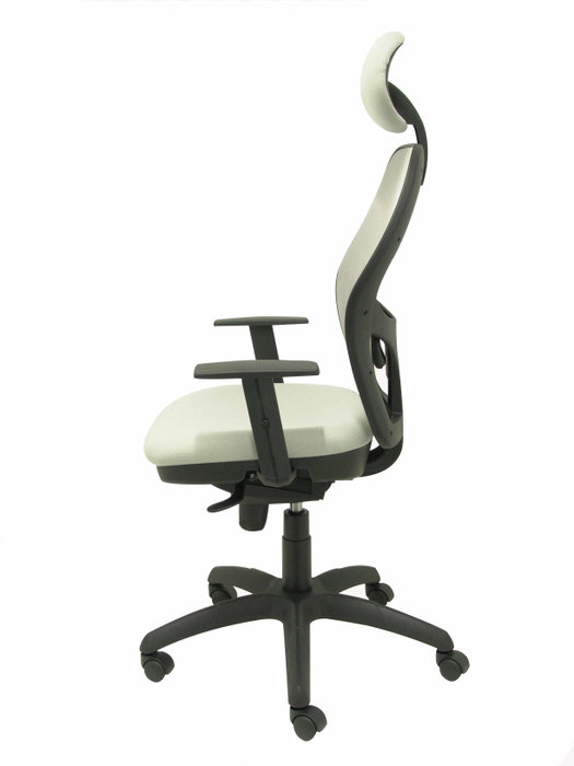 Piqueras y Crespo Chaise de Bureau Jorquera avec Appui-tête Gris