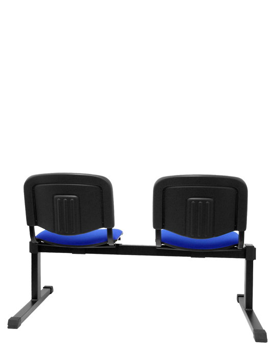 Banc Bancadas Fixe/Sans mécanisme Tissu Bleu Non applicable Sans accoudoirs Sans appui-tête Sans roulettes