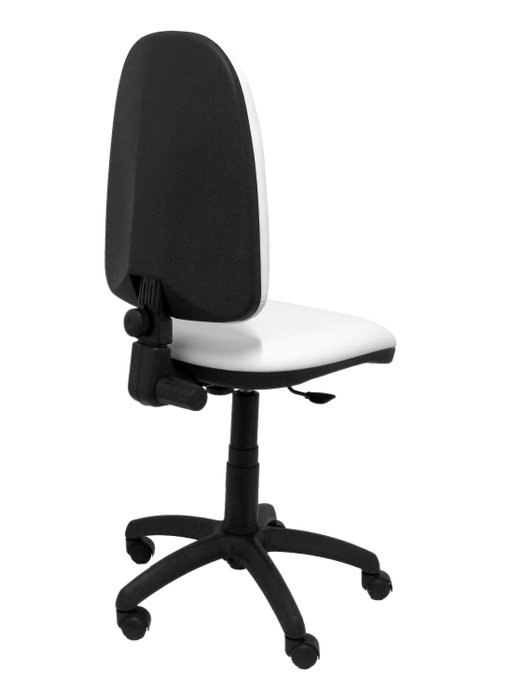 PIQUERAS Y CRESPO Chaise de bureau Aýna, simili cuir blanc PIQUERAS Y CRESPO Chaise de bureau Aýna, simili cuir blanc