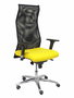 Piqueras y Crespo Chaise de Bureau Sahúco XL Jaune et Noir